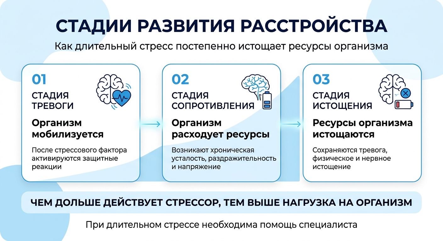 Лечение стресса в Артёме инфографика